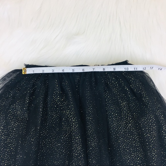 Cat & Jack 3 Skirt Lot Black Pink White Gold Sz Sm - Picture 5 of 13